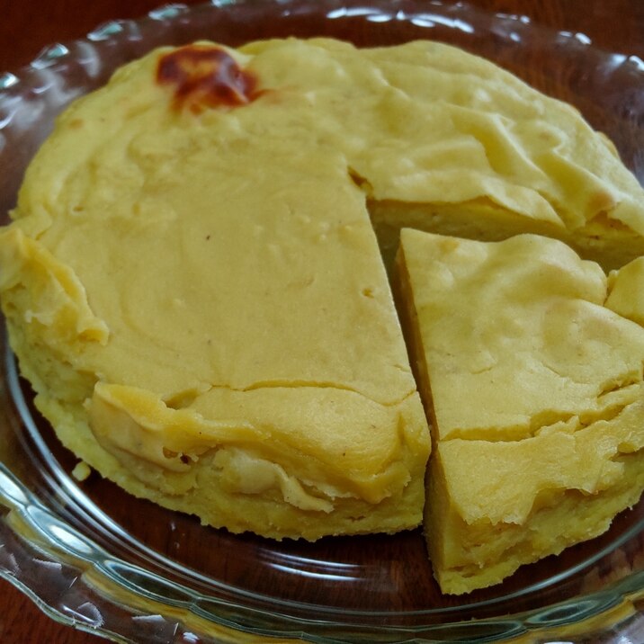 ミキサーで簡単!スイートポテト風ケーキ